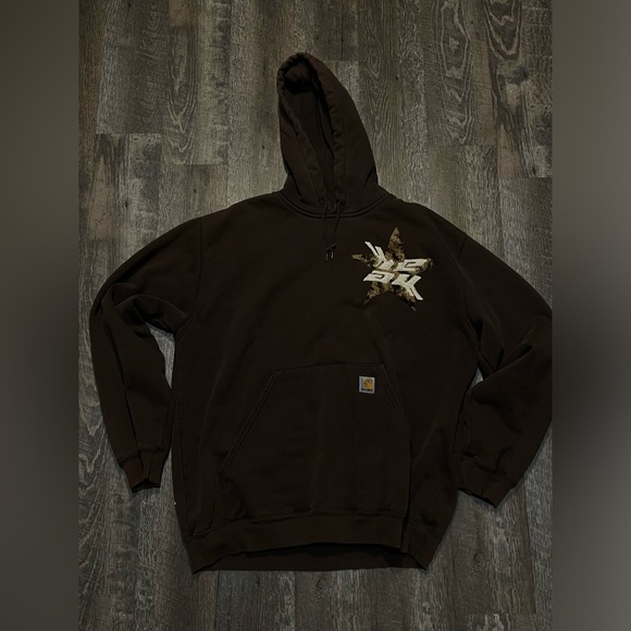 1of1 custom carhartt hoodie with matching hat - Picture 2 of 12